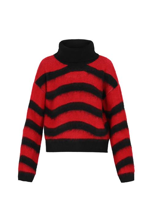 myMo ROCKS Pullover  rød / sort