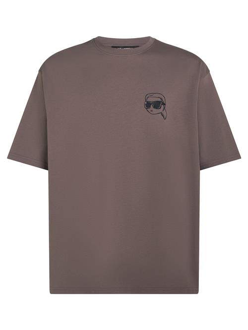 Karl Lagerfeld Bluser & t-shirts  lysviolet / sort