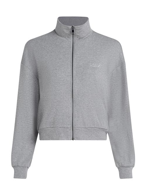 Karl Lagerfeld Sweatjakke  grå-meleret