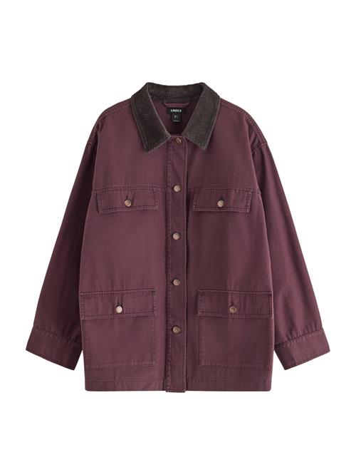 Lindex Overgangsjakke 'Ylva'  mørkerød