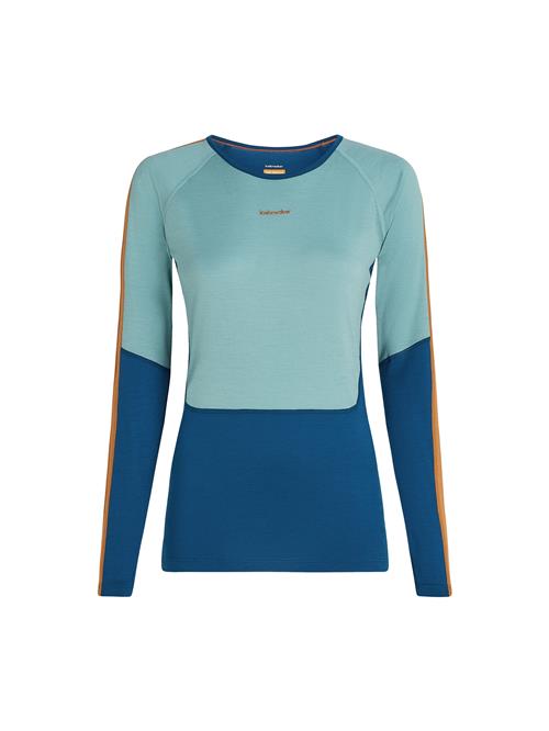 ICEBREAKER Funktionsbluse '200 Oasis'  blå / mint / orange