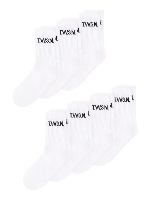 TWO SOON Sokker  sort / hvid