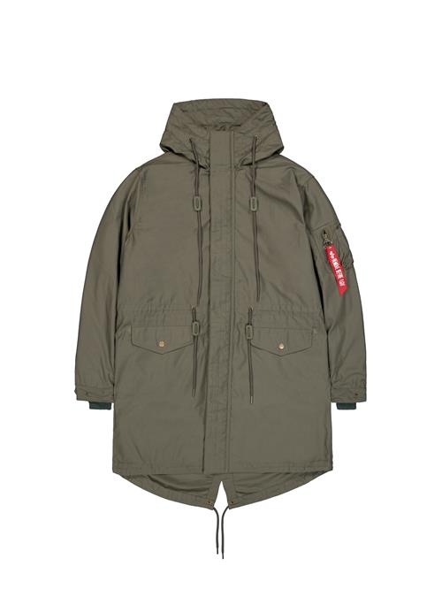 ALPHA INDUSTRIES Overgangsjakke  khaki / rød / hvid