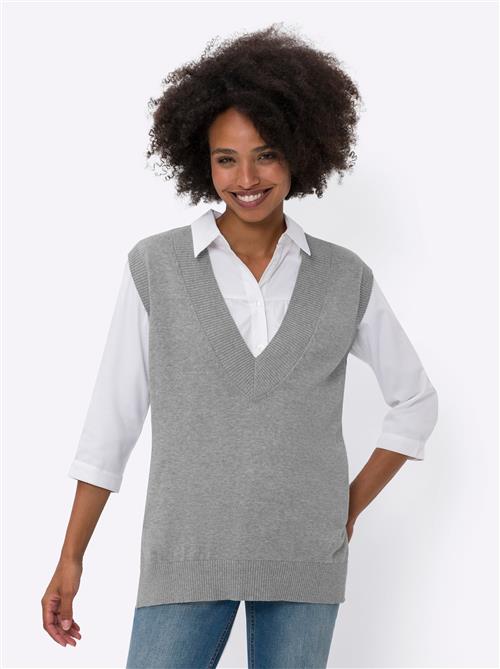 heine Pullover  grå