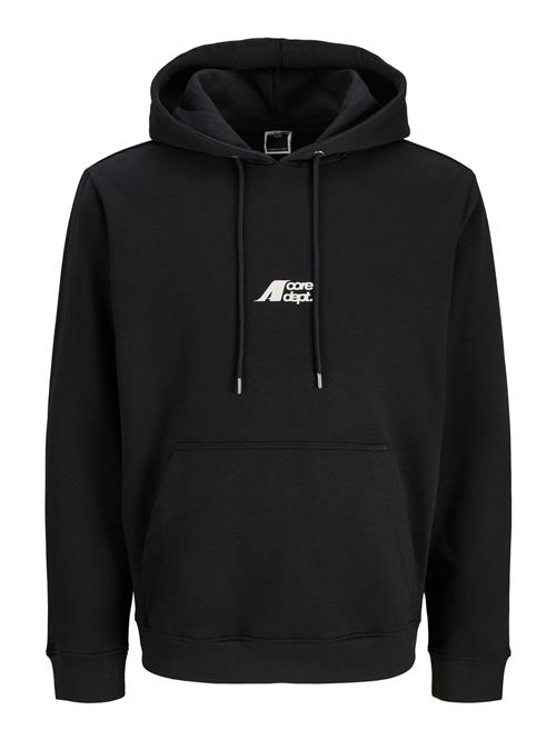 JACK & JONES Sweatshirt  sort / hvid