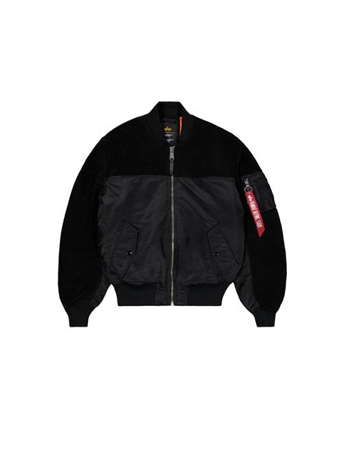 ALPHA INDUSTRIES Overgangsjakke  orange / sort / hvid