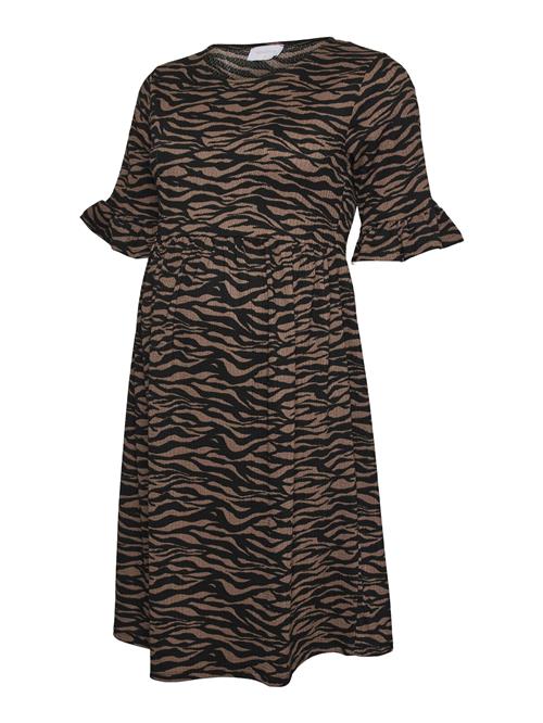 MAMALICIOUS Kjole 'MLMaria'  brokade / sort