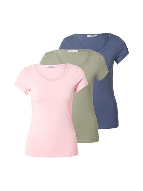 ABOUT YOU Shirts 'Madlin'  røgblå / khaki / rosé