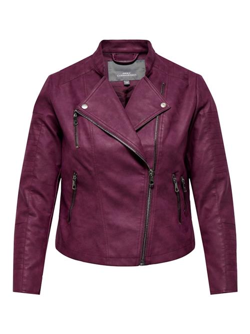 ONLY Carmakoma Overgangsjakke 'CARAVANA'  brombær