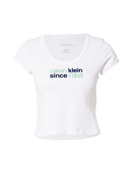 Calvin Klein Jeans Shirts  marin / grøn / hvid