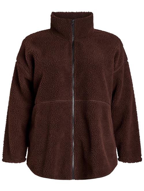 Active by Zizzi Funktionsfleecejakke 'AOPHELIA'  brun