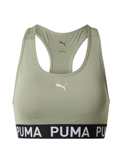 PUMA Sports-BH '4Keeps'  pastelgrøn / sort / hvid