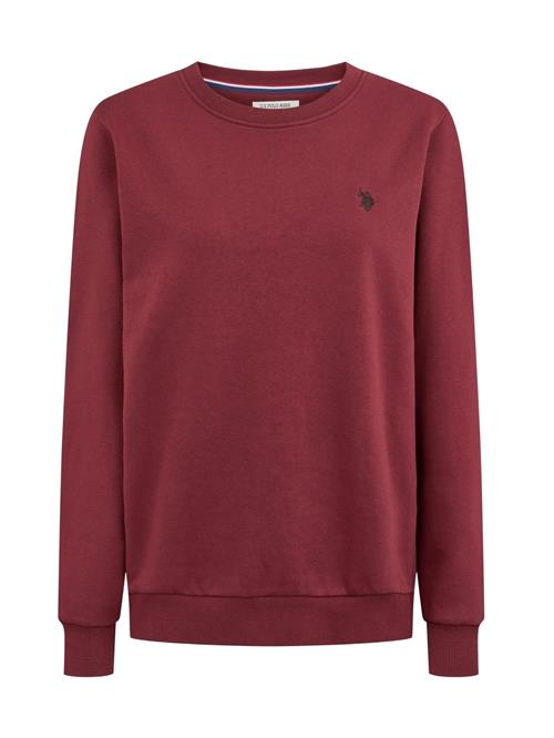 U.S. POLO ASSN. Sweatshirt ' Helen '  vinrød