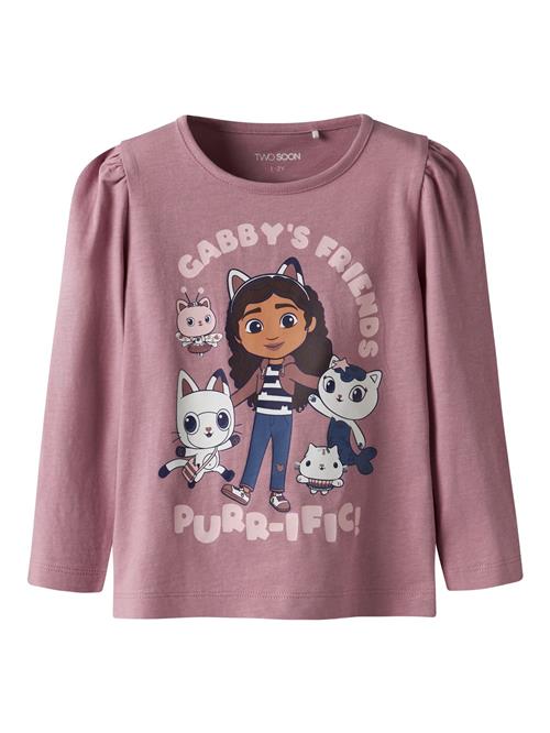 TWO SOON Bluser & t-shirts 'Gabby'  navy / brun / lavendel / hvid