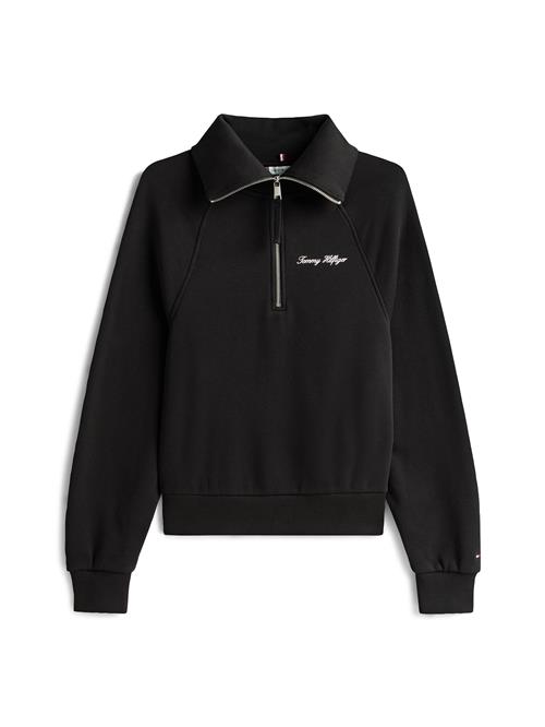 TOMMY HILFIGER Sweatshirt 'Classic'  sort / hvid