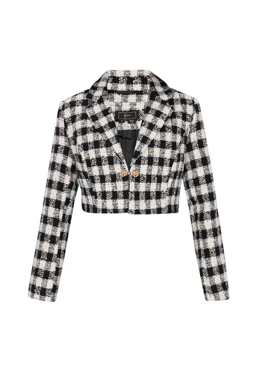 faina Blazer  grå / sort / hvid