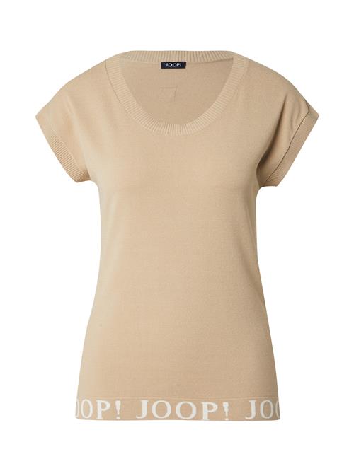 JOOP! Shirts 'Kalusa'  lysebrun / hvid