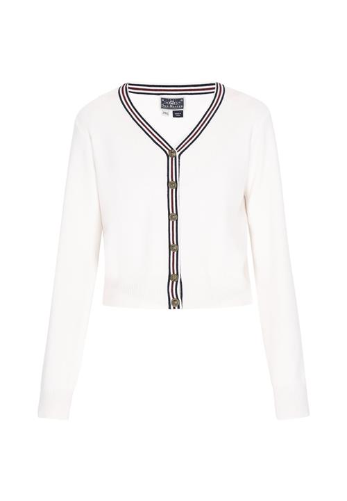 DreiMaster Maritim Cardigan  sort / offwhite
