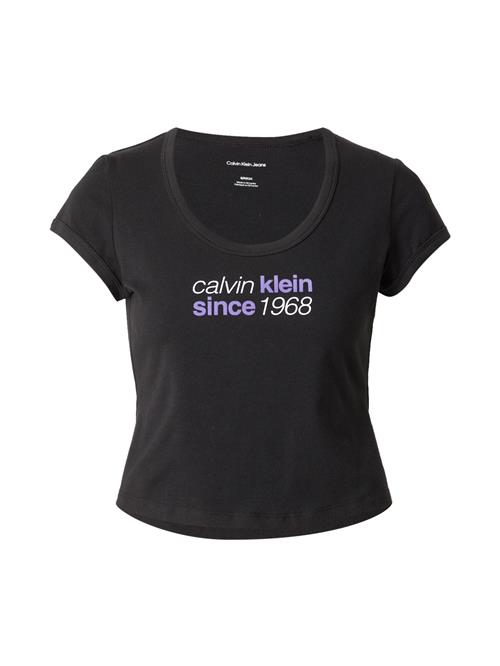 Calvin Klein Jeans Shirts  lavendel / sort / hvid