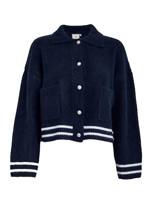 Peppercorn Cardigan 'Kamilla'  mørkeblå / hvid