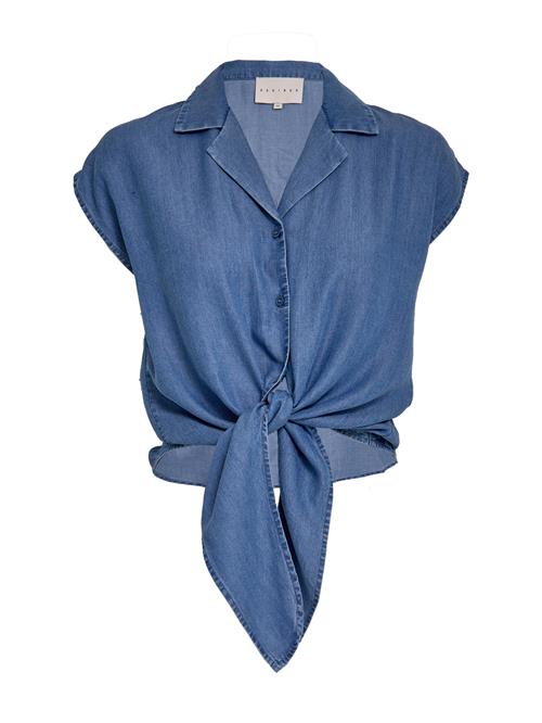 DESIRES Bluse 'Elaina'  blue denim