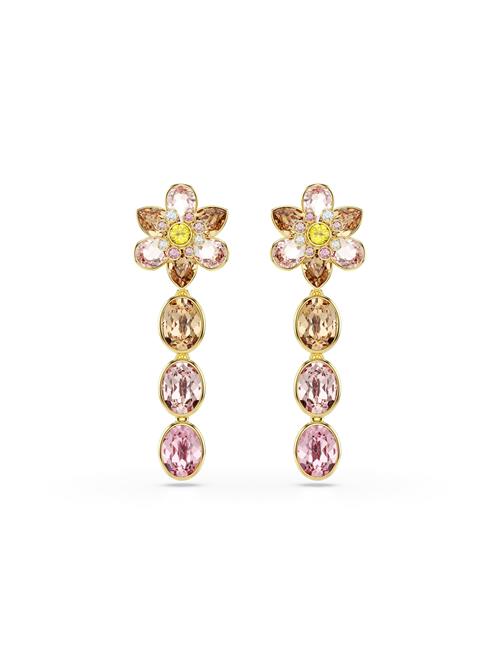 Swarovski Øreringe 'Idyllia'  gul / guld / rosé / transparent