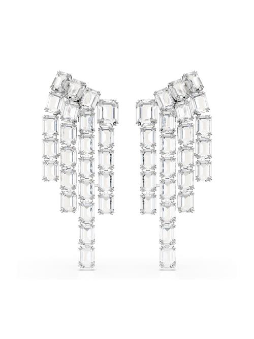 Swarovski Øreringe 'Millenia'  sølv / transparent