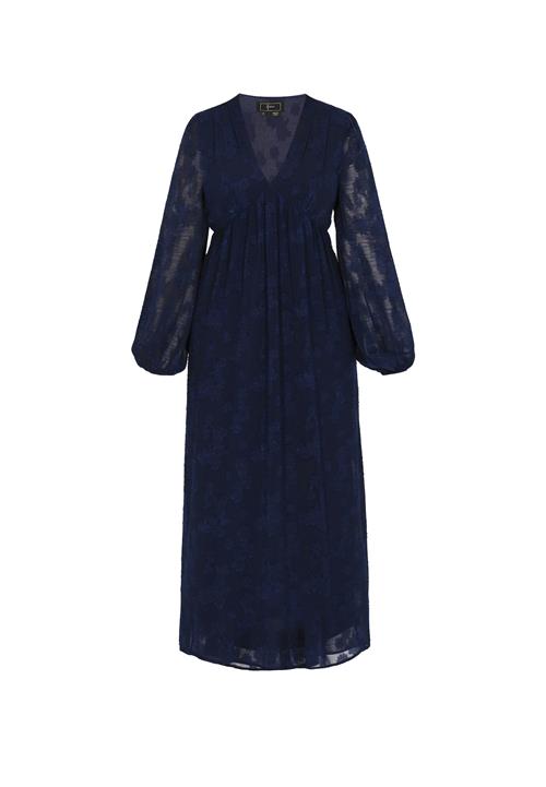 faina Kjole  natblå