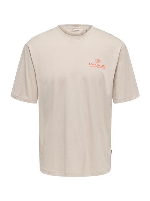 Only & Sons Bluser & t-shirts 'ONSFRANK'  sølvgrå / grøn / orange / rød