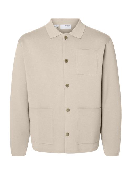 SELECTED Cardigan 'SLHMIKE'  creme