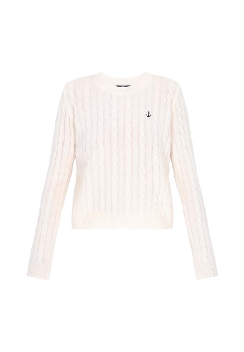 DreiMaster Maritim Pullover  sort / offwhite