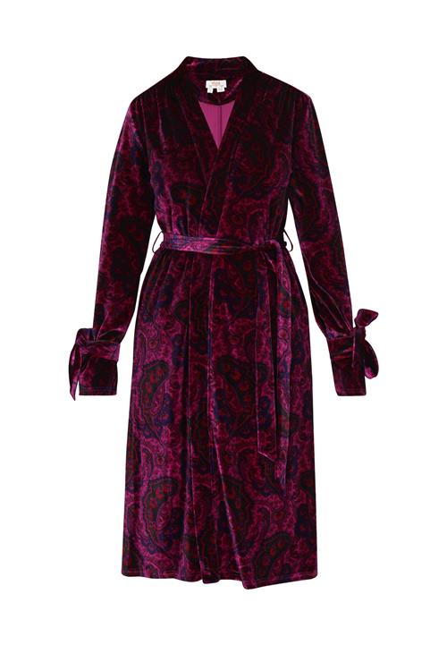 usha FESTIVAL Kimono  violetblå / bær / fuchsia