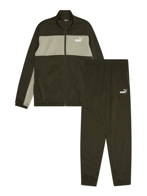 PUMA Træningsdragt  pastelgrøn / mørkegrøn / hvid