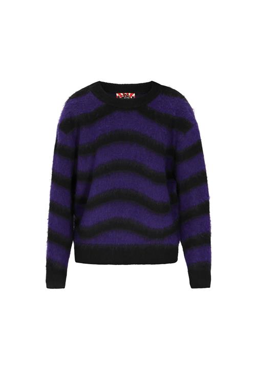 myMo ROCKS Pullover  lilla / sort