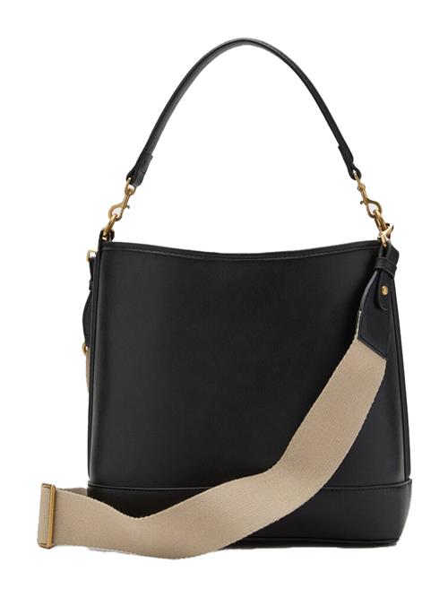 MANGO Skuldertaske 'Isolda'  sort