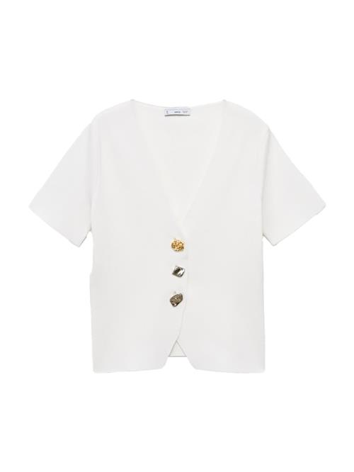 MANGO Cardigan 'DALI'  hvid