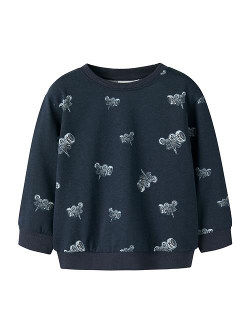 NAME IT Sweatshirt 'NMMVIFELIX'  navy / grå / hvid