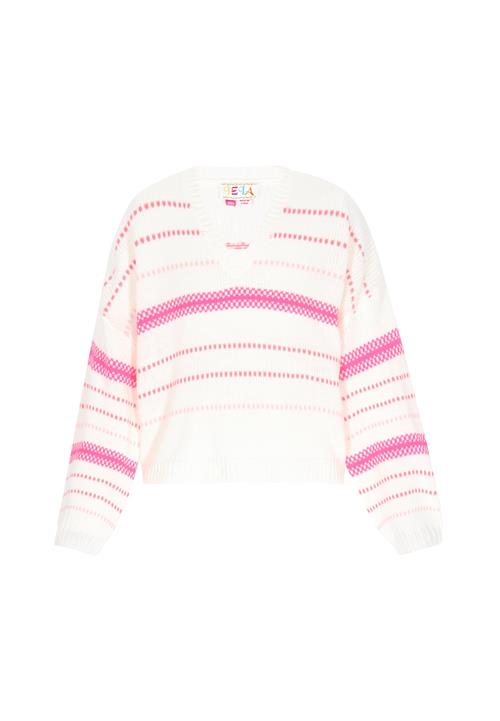 IZIA Pullover  neonpink / offwhite