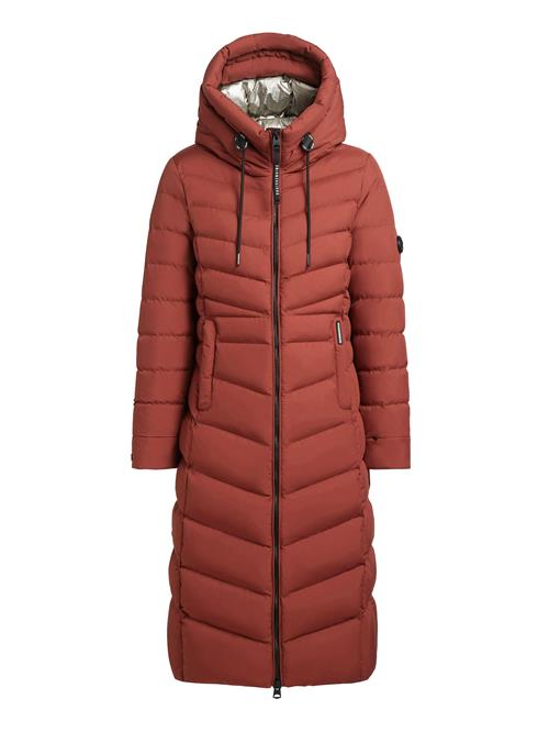 khujo Vinterfrakke 'Ingram4-YM'  mørkerød