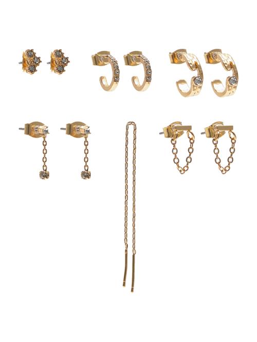 Pull&Bear Øreringe  guld / transparent