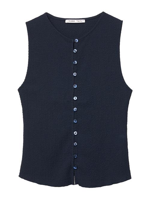Pull&Bear Strikvest  navy