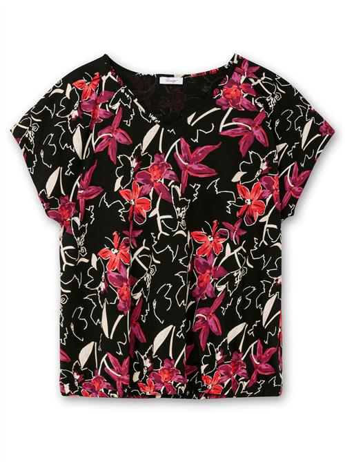 SHEEGO Shirts  fuchsia / rød / sort / hvid