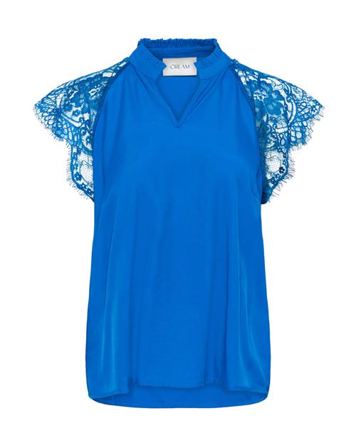 Cream Bluse 'Nola'  neonblå