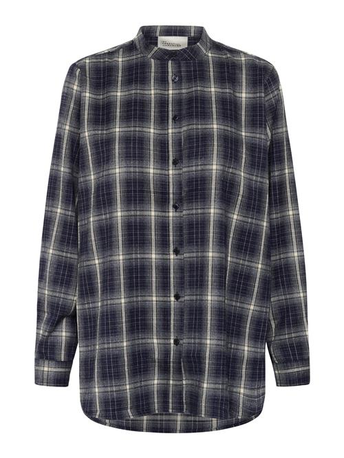 My Essential Wardrobe Bluse 'MarlyMW'  creme / natblå