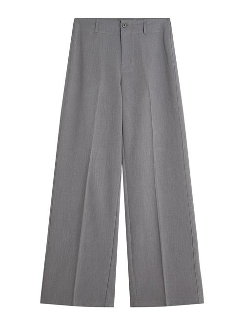 Bershka Bukser med fals  grå