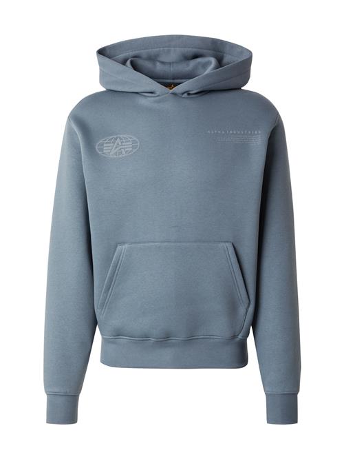 ALPHA INDUSTRIES Sweatshirt  røgblå / safir