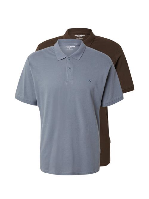 JACK & JONES Bluser & t-shirts  røgblå / khaki