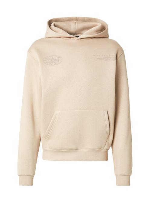 ALPHA INDUSTRIES Sweatshirt  beige