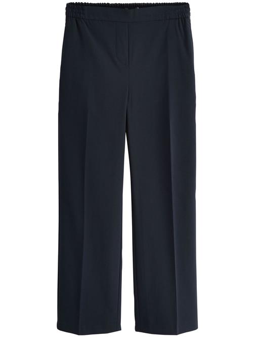 Next Bukser med fals  mørkeblå