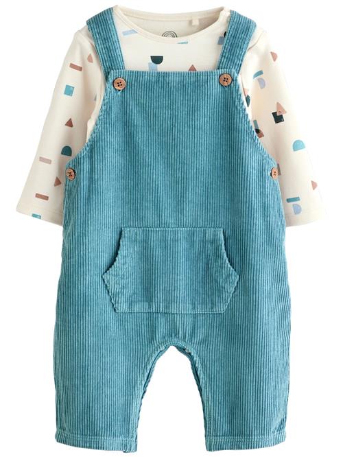 Next Overalls  blå / uldhvid